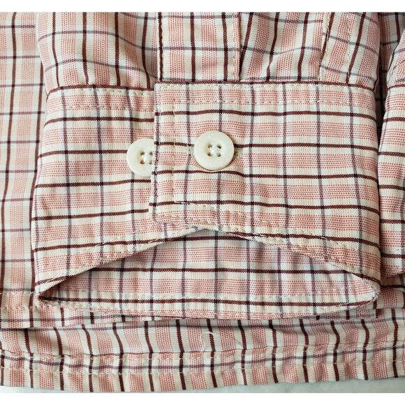 SIMMS Insect Shield L/S Button Up Fishing Shirt Red/Rust (?) Men's Medium ~ VGUC - Picture 5 of 12